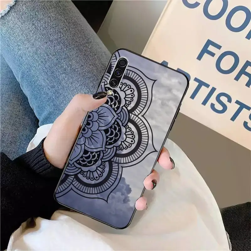 

Mandala Chakra Yoga pattern Phone Case For Samsung galaxy S 9 10 20 A 10 21 30 31 40 50 51 71 s note 20 j 4 2018 plus