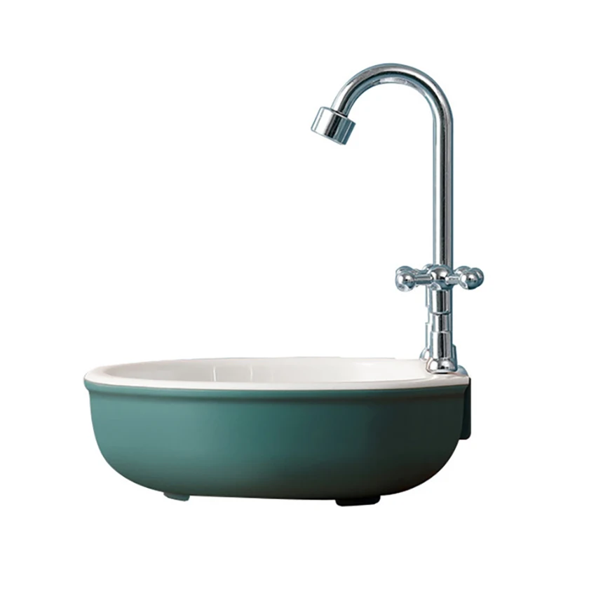 

Creative Faucet Shaped Drain Soap Dishes Double Layer Wall Mounted Bathroom Soap Holder Box Hanging Soap Tray Storage Rack