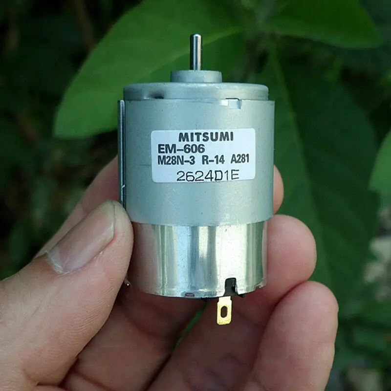 28 мм MITSUMI M28N 3 R14 RS 385 DC 24V 5000 об/мин тихий мотор для копировальной машины