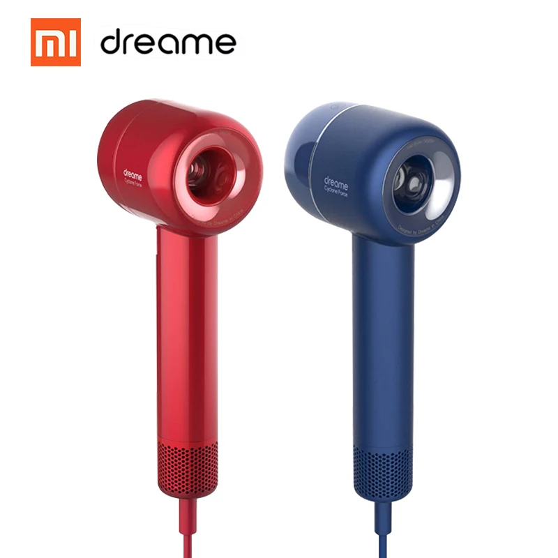Xiaomi Dreame фен 110000 об/мин интеллигентая(ый) Контроль температуры отрицательных ионов мужского и женского пола бытовой двойного Мощность