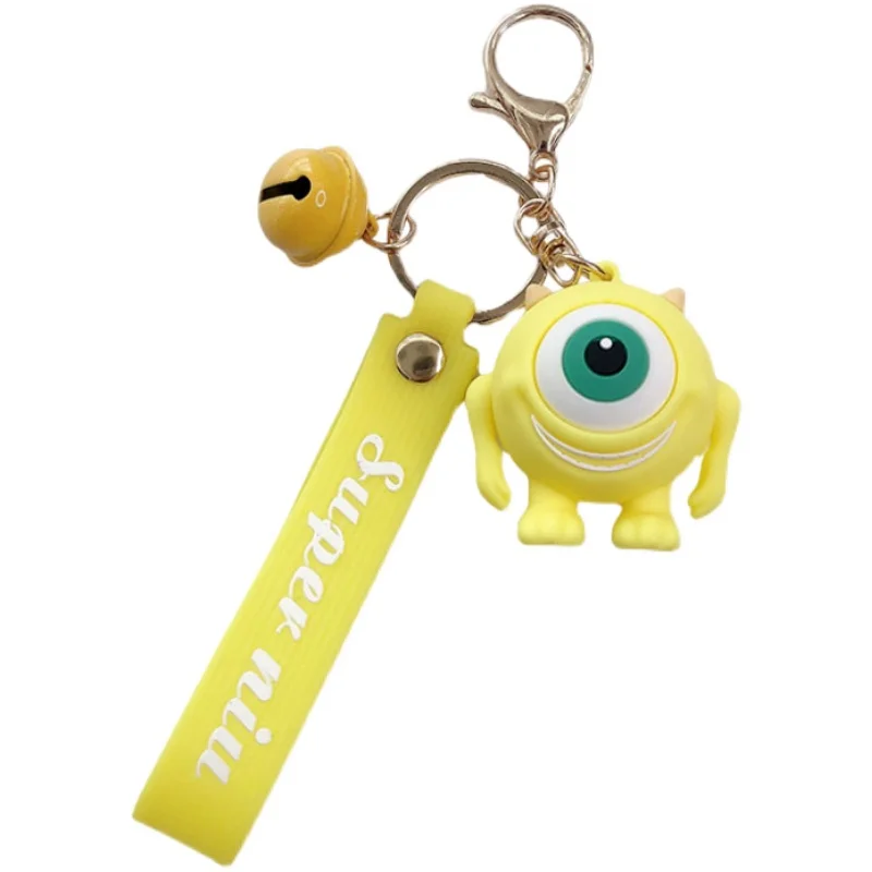 

Anime mobilization doll keychain girl cute cartoon bag couple pendant car keychain small pendant