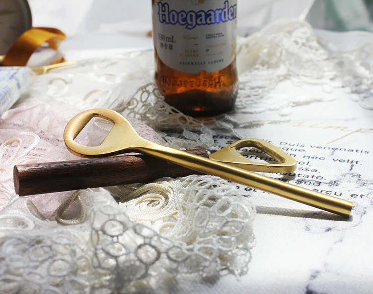 

Brass Beer Bottle Opener Household Retro Handmade Bottle Opener North European Cocina Accesorio Kitchen Tools Gadgets EF50BO