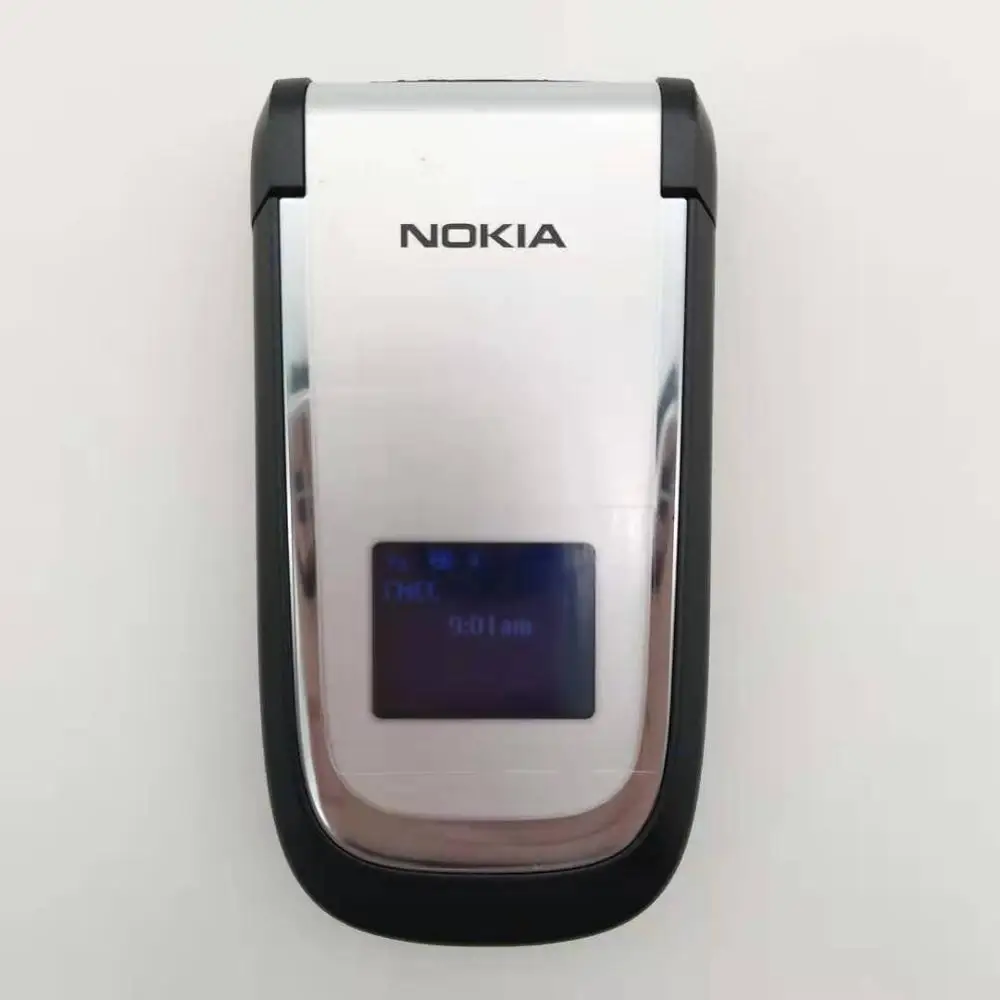 nokia 2660 refurbished original nokia 2660 flip 1 85 inch gsm mobile phone 2g phone with fm radion free shipping free global shipping