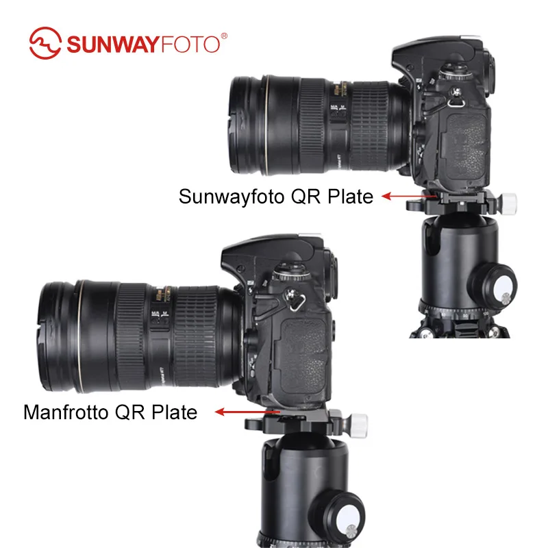 SUNWAYFOTO MAC-15 шаровая Головка штатива с быстроразъемным зажимом, Arca,RRS, 200PL-14 совместима с QR пластиной, аксессуар для камеры DSLR (art.: 3920ba2d00aa2) - 3920ba2d00aa2