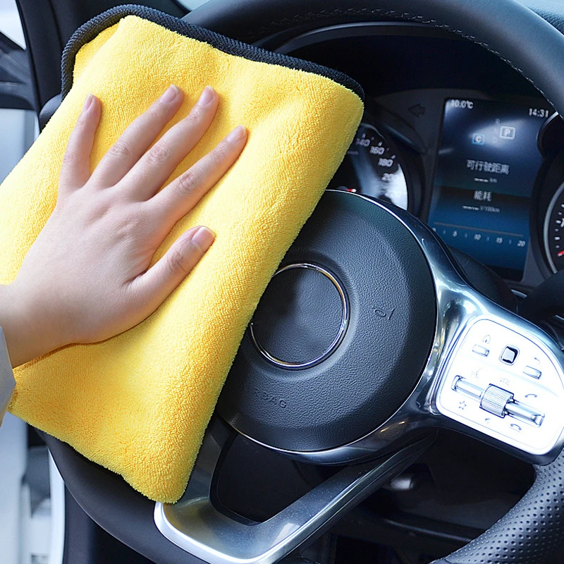 Полотенце из микрофибры для мытья автомобиля салфетка чистки и сушки Chevrolet Cruze Aveo