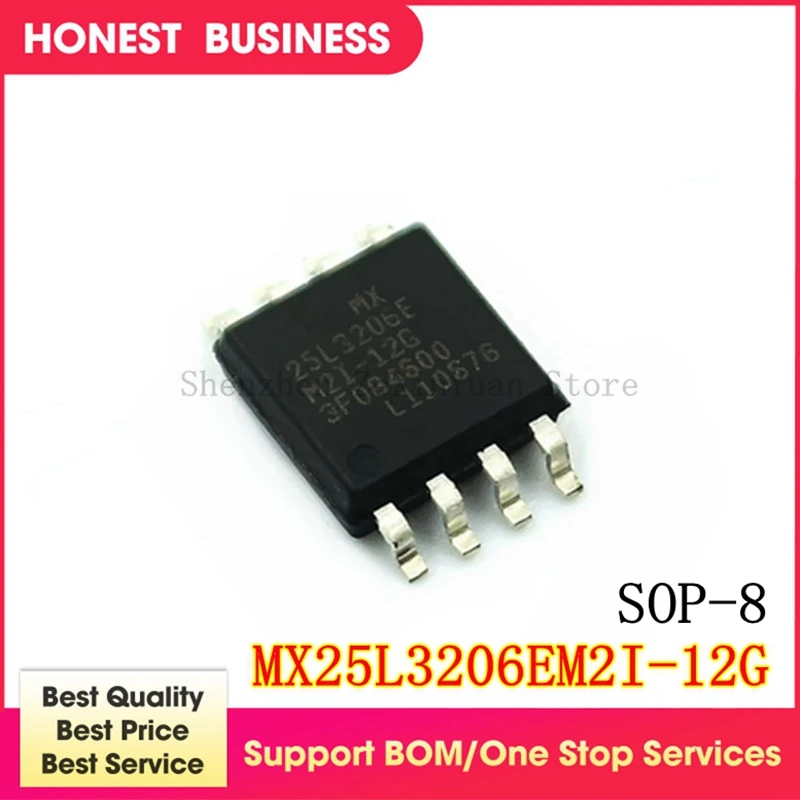 

5PCS/lot MX25L3206EM2I-12G MX25L3206EM2I MX25L3206E MX25L3206 25L3206E 25L3206 SOP8 In Stock