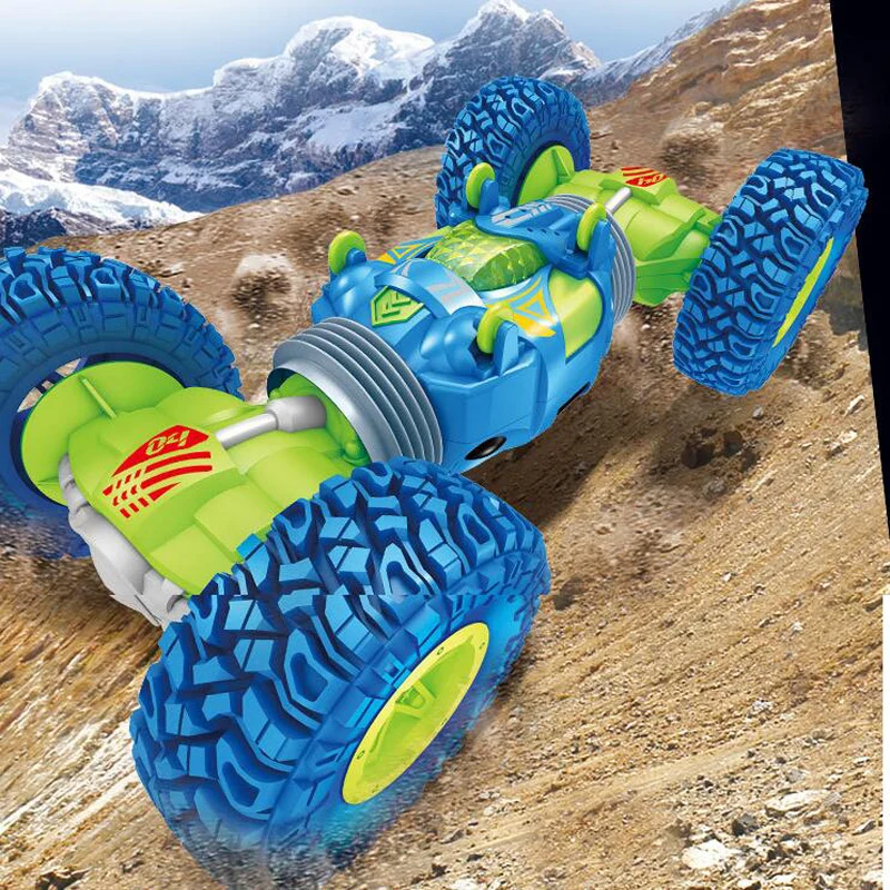 Четырехколесный привод 2 4 ГГц подъемный скрученный автомобиль горный