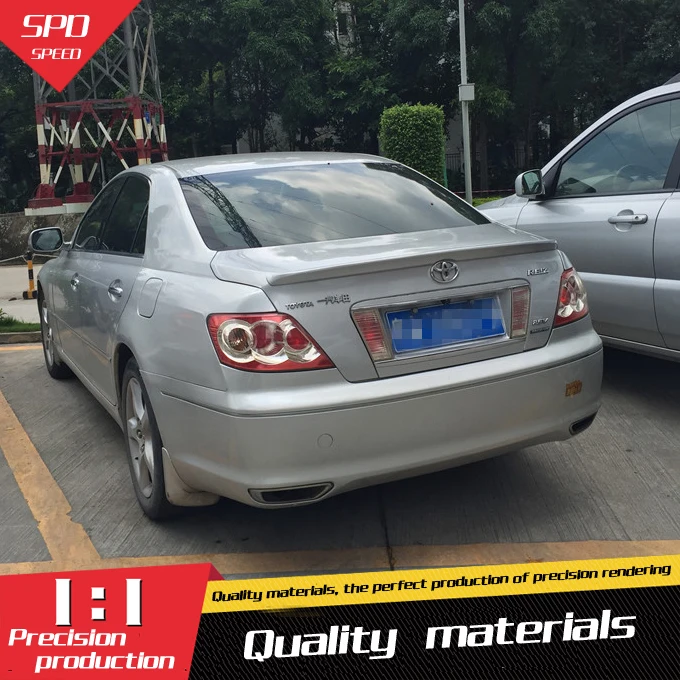 Спойлер для Toyota Mark высококачественный спойлер из АБС-материала заднего крыла