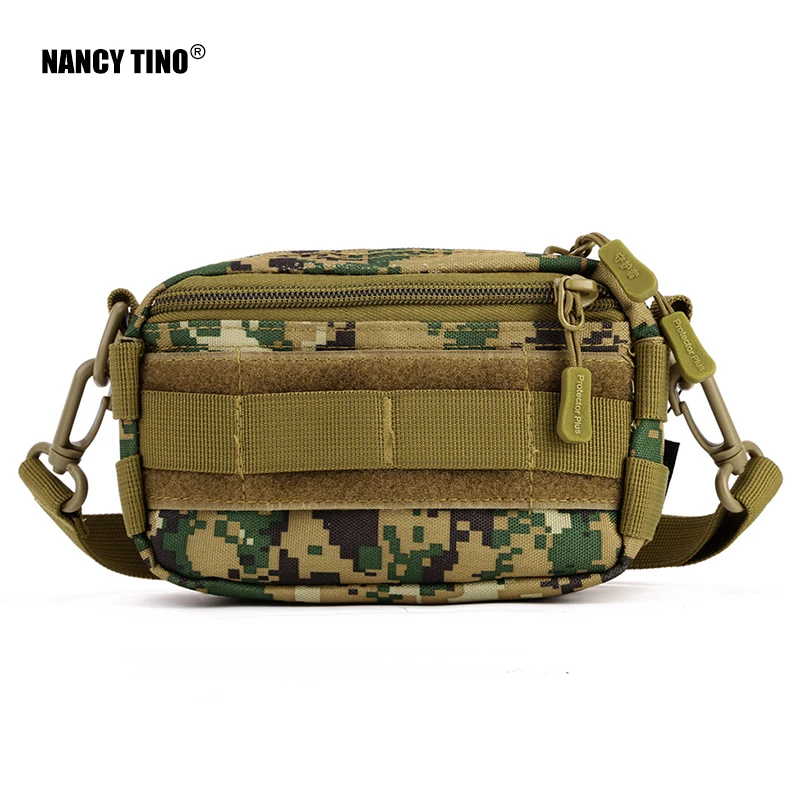 

NANCYTINO Protector Plus Tactical Utility Bag Molle Pouch Outdoor Messenger Bag Military Waist Belt Bag Pack for Hiking Trekking