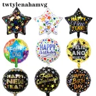 Испанская игрушка из алюминиевой пленки на новый год, день рождения, годовщину, День отца, вечеринку, воздушный шар с пентаграммой, Подарочный шар, праздничное украшение