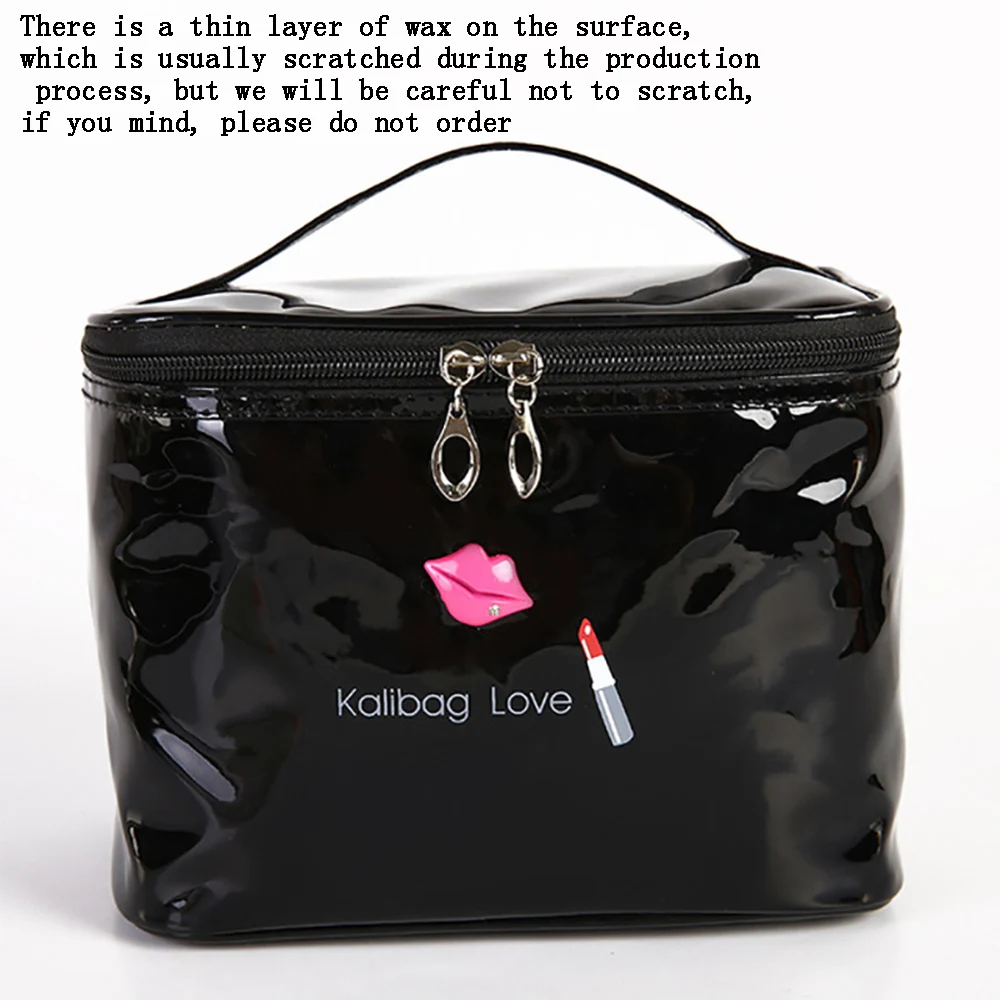 Из искусственной кожи косметичка Творческий средства ухода за губами лак