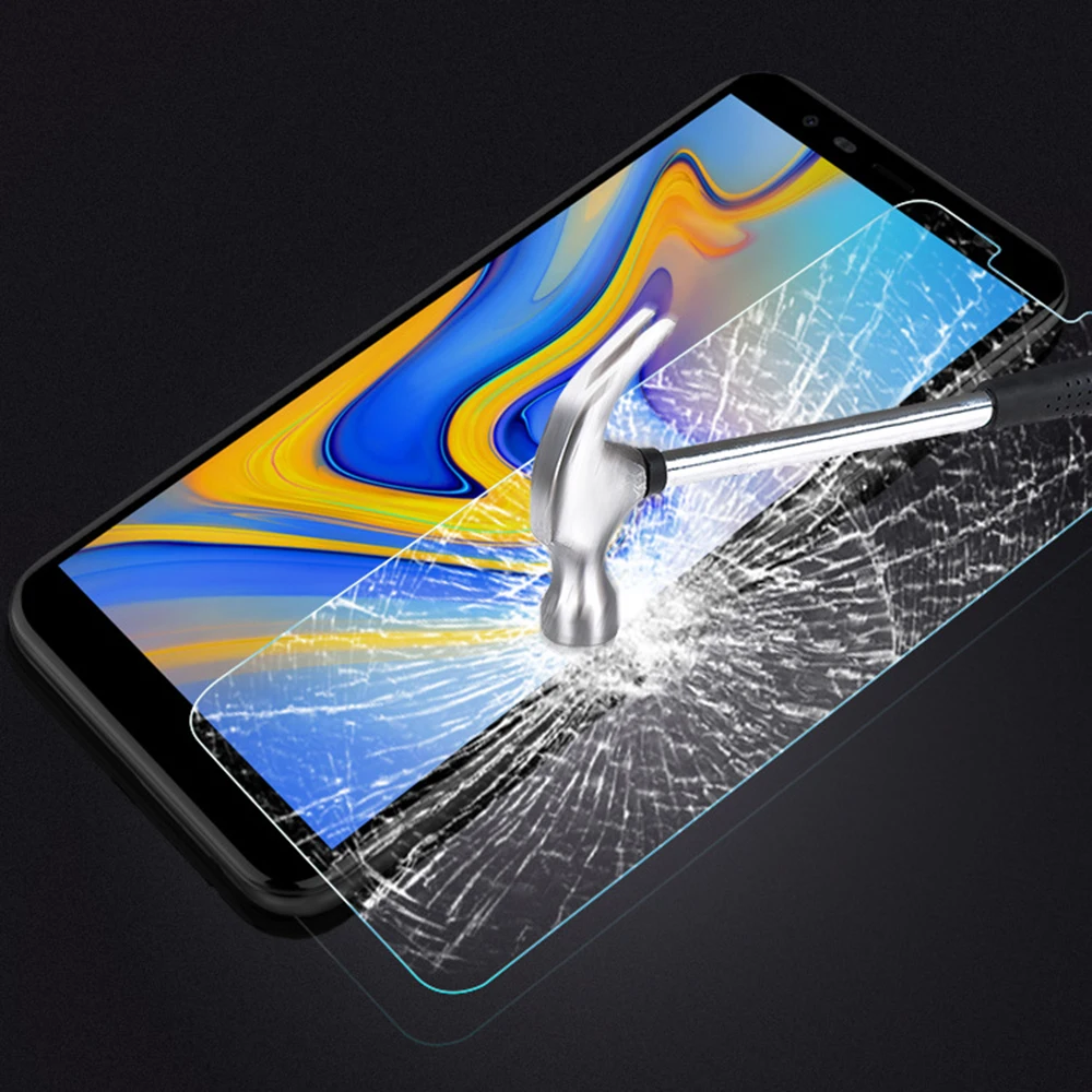 Для samsung Galaxy J4 J6 A6 A8 Plus 2018 J7 Prime защита экрана из закаленного стекла для J8 A9 A7 A750