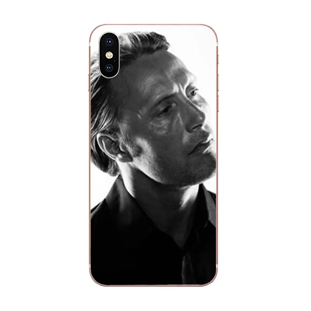 Кожаный чехол для телефона Mads Миккельсен сексуальный человек Apple iPhone 4 4s 5 5C 5S SE 6 6S 7