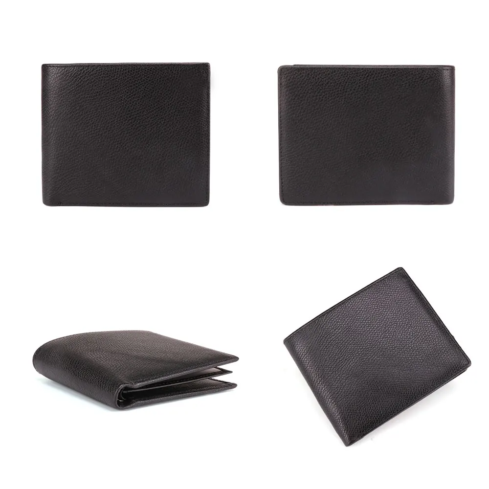 Кожаный держатель для карт JOGUJOS мужской кошелек на молнии из натуральной кожи