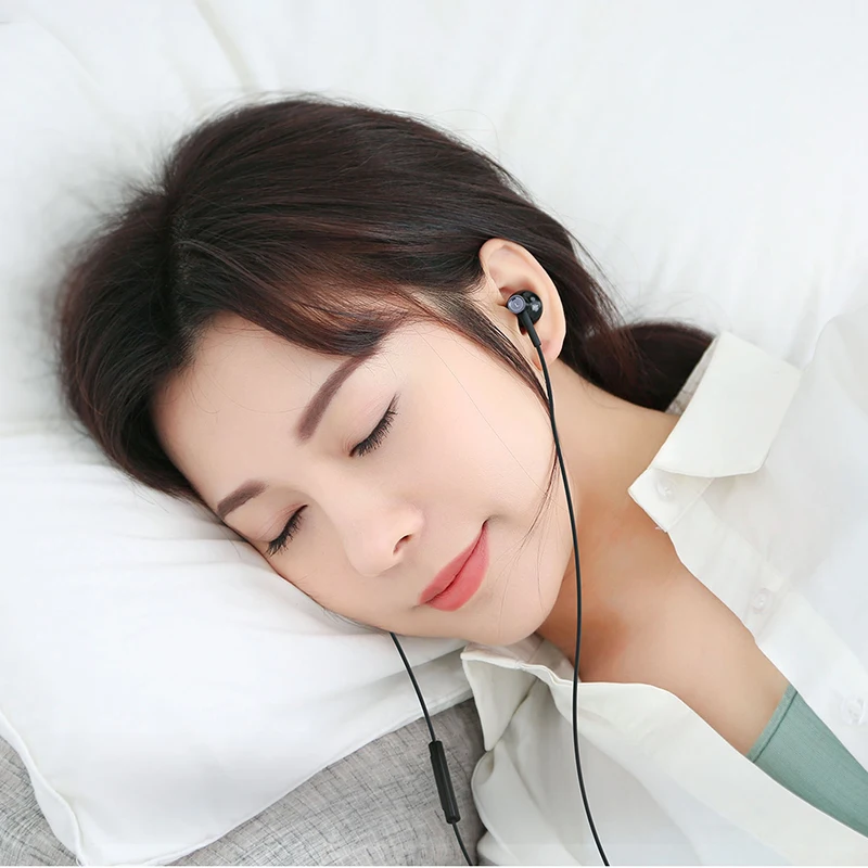Наушники-вкладыши XIAOMI Type C Hybrid USB музыкальные наушники с пультом дистанционного