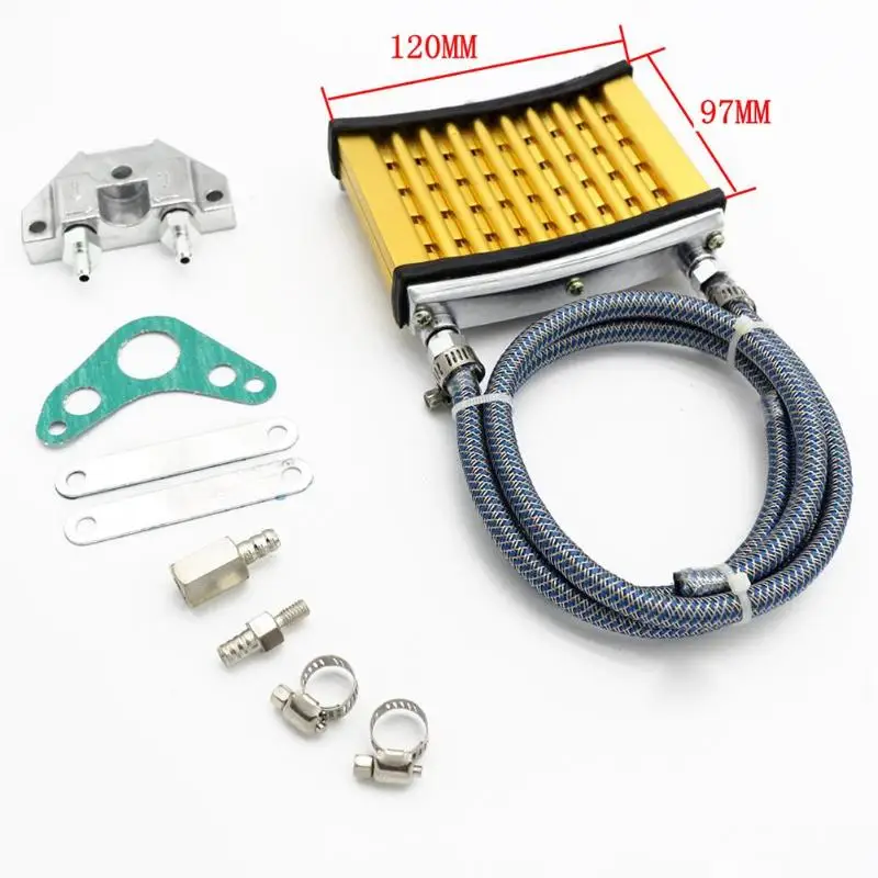 Алюминиевый интеркулер для мотоцикла масляный радиатор двигателя комплект