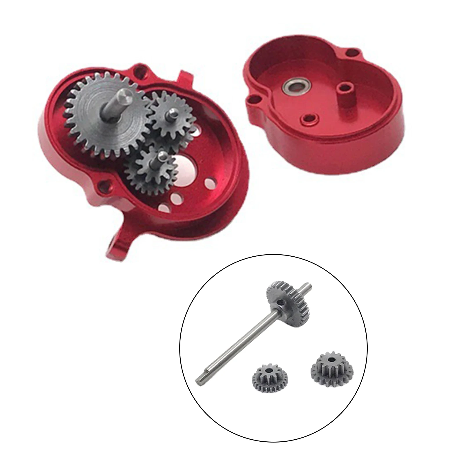 

3x RC металлическая Трансмиссия 18T 24T 25T запасные части для WPL D12 масштаб 1:10