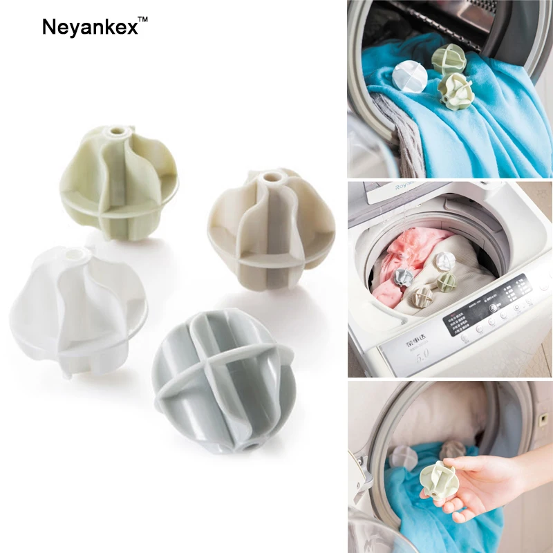 2 шт. экологически чистые шарики для стирки стиральной машины волшебные