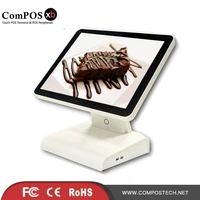 15 inch all in one retailer pc best all in one restaurant pos system touch screen pos terminal for supermarket