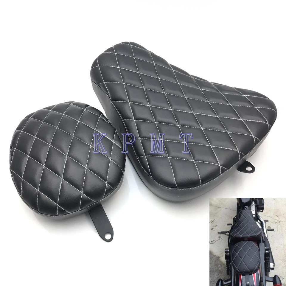 Кожаная подушка для заднего сиденья мотоцикла Harley Sportster XL 1200 883 72 48 2004-2019 2011 2012 2013