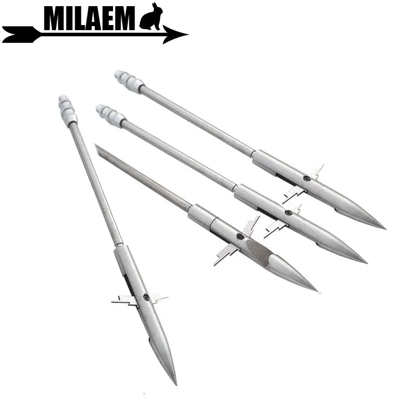 12 шт. искусственная стрела наконечники из нержавеющей стали стрельба катапульта