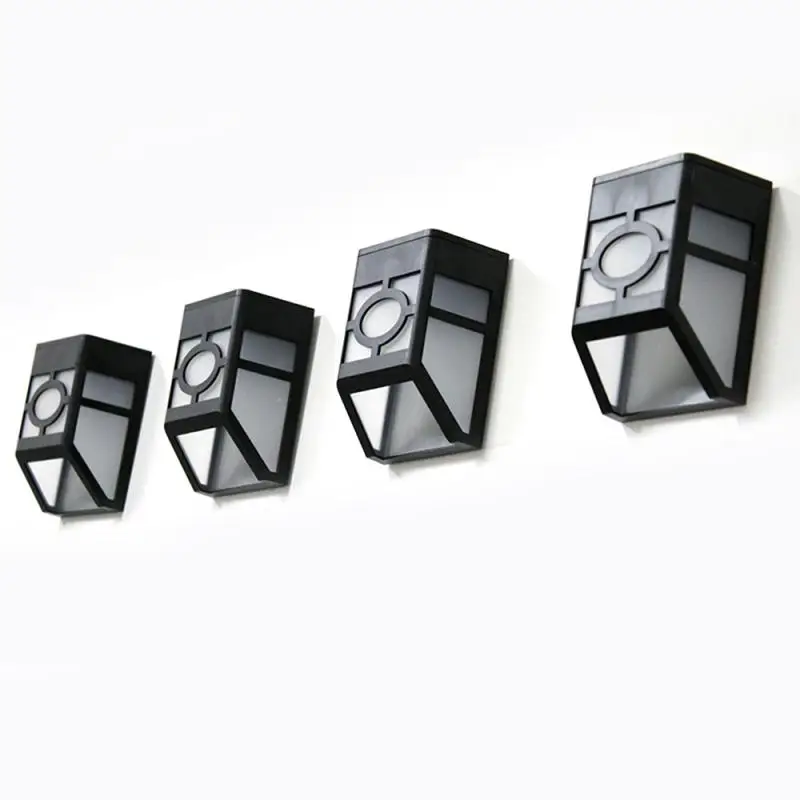 

Retro Solar Powered Wall Light 2 LED Waterproof Mount Light Outdoor Garden Light Outdoor Garden Path Landscape Fence Yard Lamp