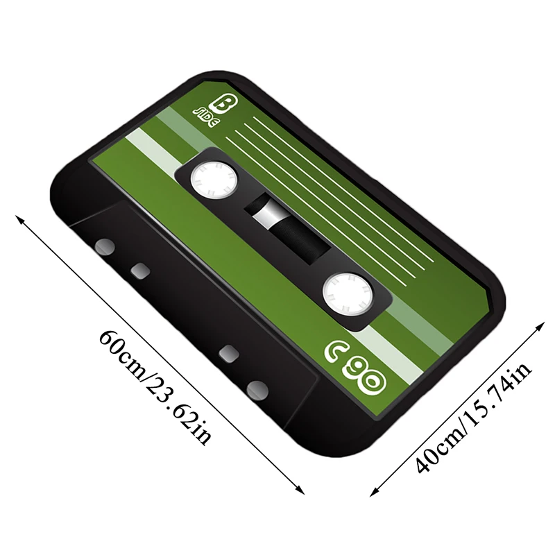 1 шт. винтажный Противоскользящий коврик для двери магнитная лента смешанные