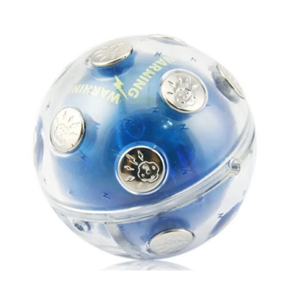 

New Entertainment Shock Ball Neutral Plastic Case With Metal Contacts Tricky Electric Ball Vent Electronic Toys For Party