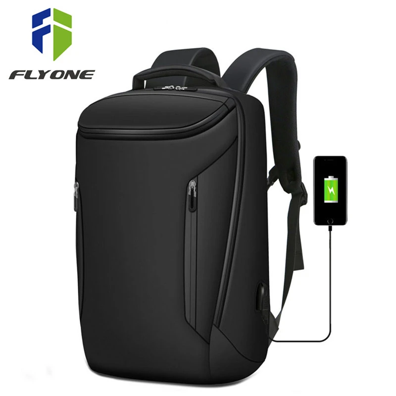 FLYONE водонепроницаемый Оксфорд usb зарядка Противоугонный рюкзак для мужчин