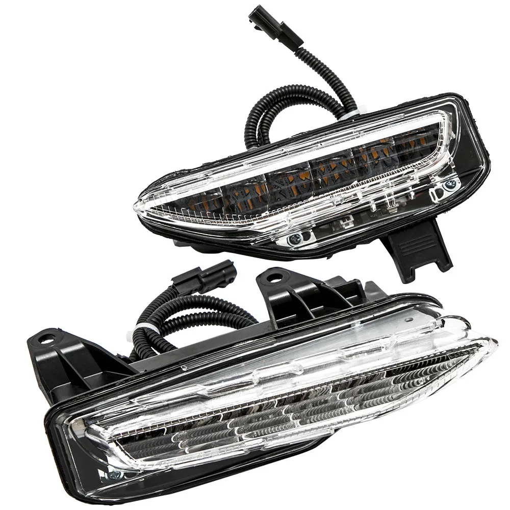 

For Infiniti Q50 Q50S Sport 2014-2020 Front Sequential LED Turn Signal Fog Light
