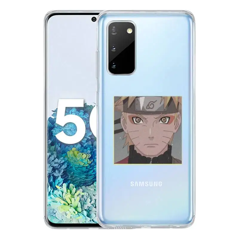 

Naruto Illustration Phone Case For Samsung S10 S10lite 2019 S9 S9plus S8 S7 transparent cases