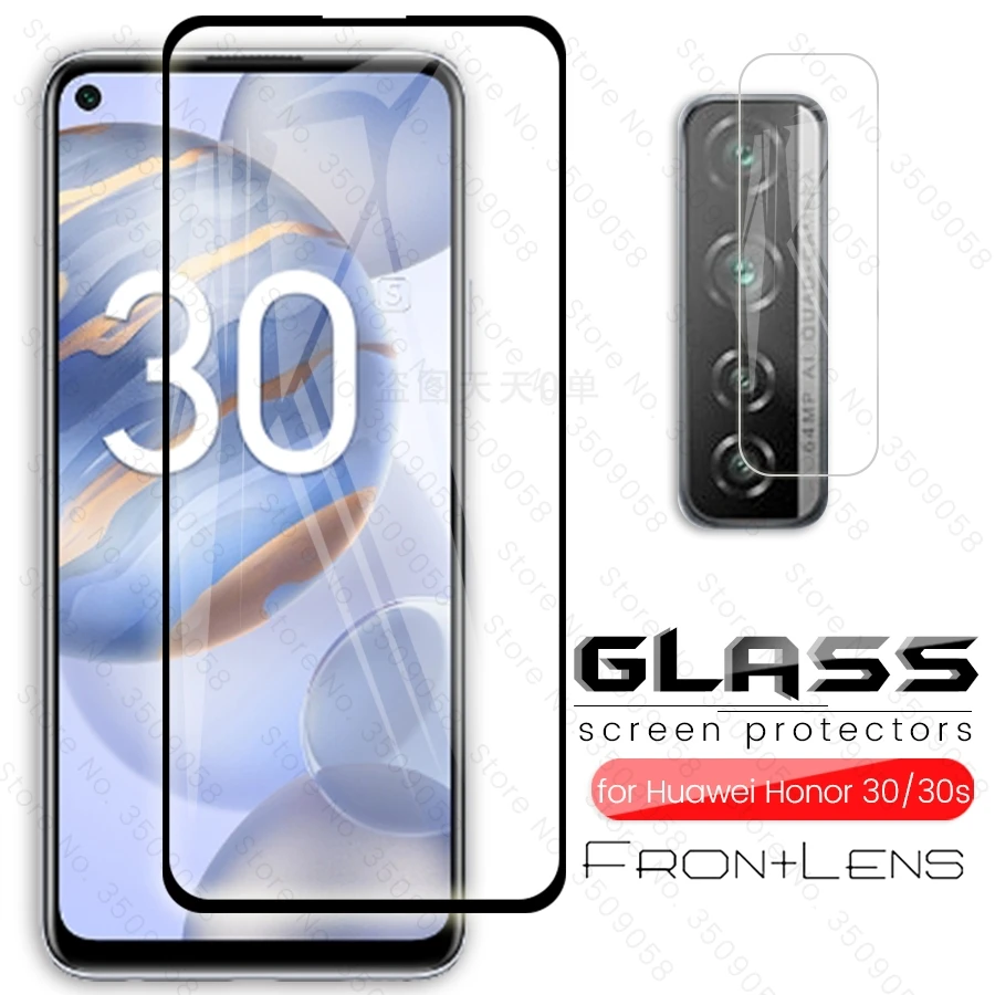 

Защитное стекло для экрана и камеры huawei honor 30i, 30 s