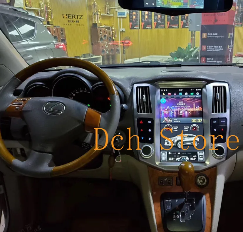 11 8 ''tesla style Android 9 0 автомобильный DVD плеер GPS для Lexus RX RX300 RX350 RX400 2004 2007 навигация