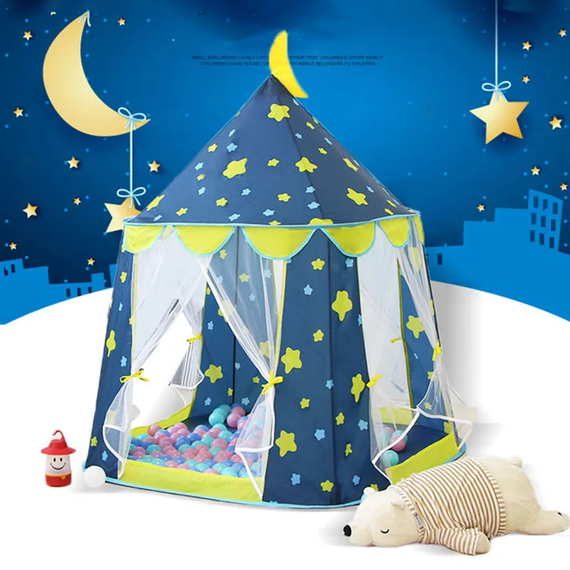 Палатка детская для дома игровой домик портативная Комната принцессы детский