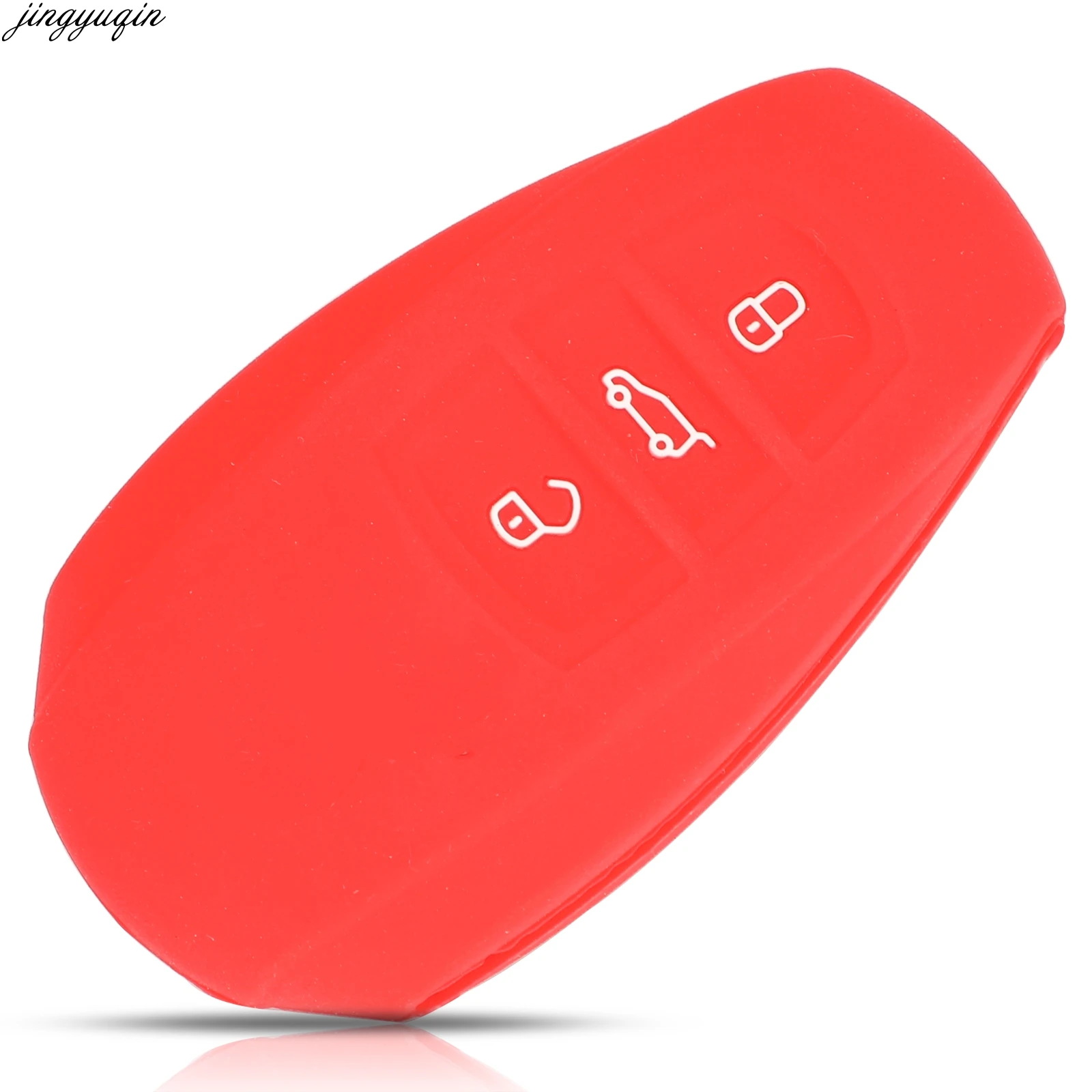 Дистанционный 3 кнопки силиконовый чехол для ключа автомобиля Volkswagen VW Touareg