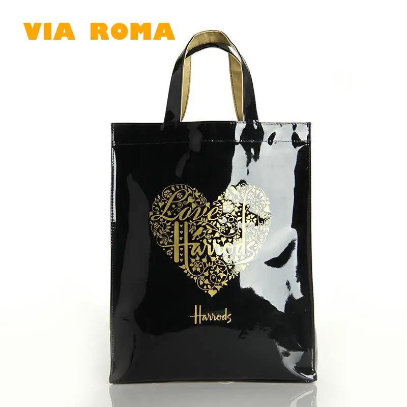 

Модная женская сумка для покупок из ПВХ, экологически чистая многоразовая Водонепроницаемая вместительная сумочка-тоут на ремне