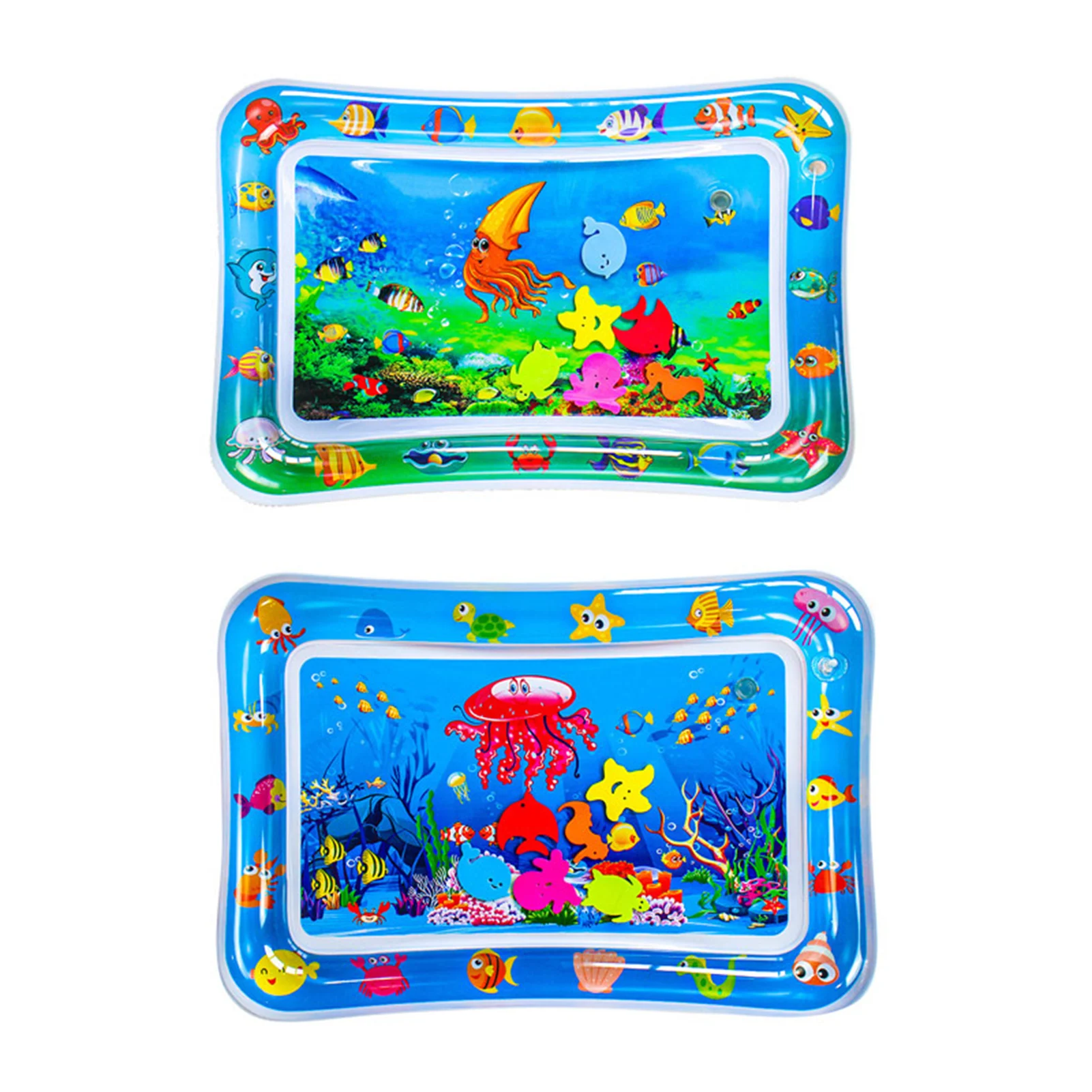 

Надувной игровой коврик для младенцев, мультяшная водяная подушка для ползания, детский водный игровой коврик для малышей, летняя игрушка, ...