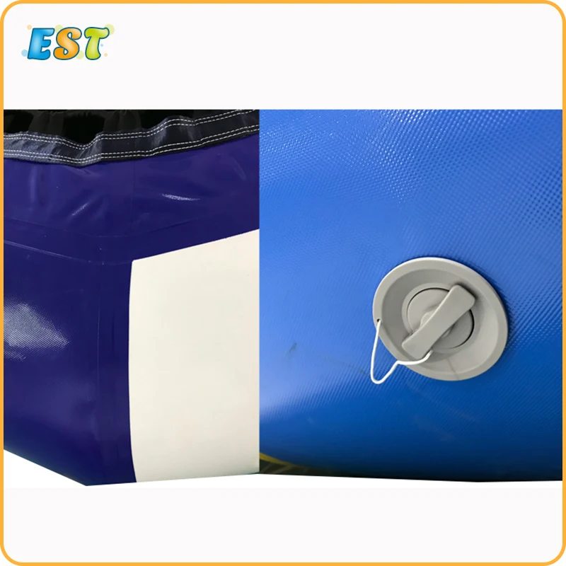 Аквапарк прыжки воды игры 2 м 5 0 6 мм дети надувной плавающий батут водный