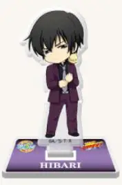 Аниме хитман Реборн! Gokudera Hayato кёя Хибари Фотографическая табличка настольное
