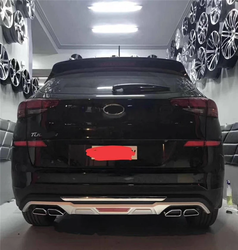 Автомобильные аксессуары для Hyundai Tucson 2019 2020 защита переднего и заднего бампера