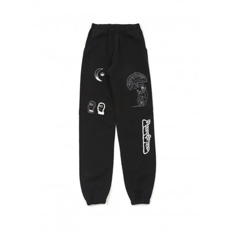 

2020 Kanye West Brain Dead Printed Women Men Jogger Pants Sweatpants Hiphop Men Casual Track Pants Joggers Trousers