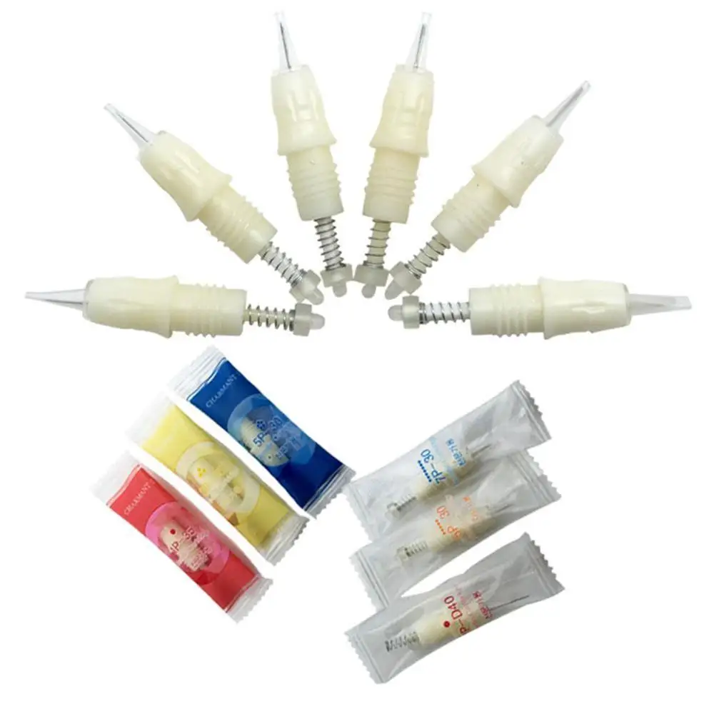 1 шт. одноразовые винтовые картриджи для татуировки конфет Charmant 3/4 машинная ручка