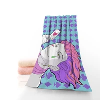 hot custom hunter x hunter towel printed cotton facebath towels microfiber fabric for kids men women shower towels