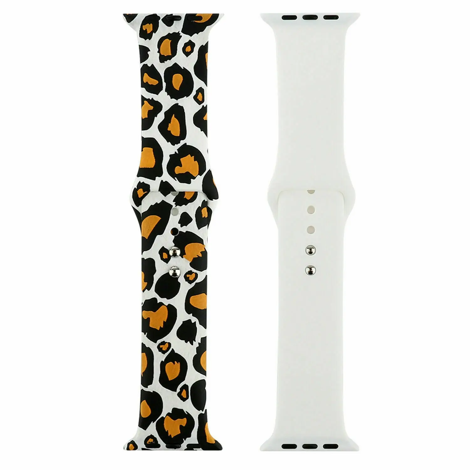 NO. 37 Сменный спортивный ремешок для Apple Watch Band 5, 4, 44 мм, 40 мм, силиконовый браслет с цветочным принтом для iWatch Series 3, 2, 1, 42 мм, 38 мм - Цвет ремешка: NO. 37