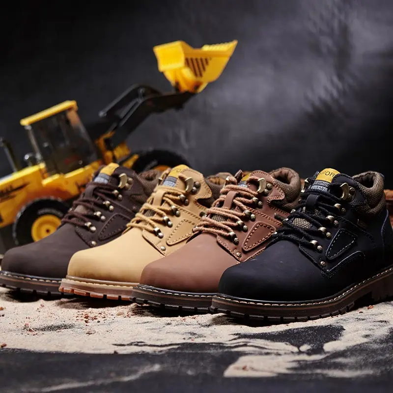 Новые модные мужские ботильоны с высоким берцем в стиле ретро визуально