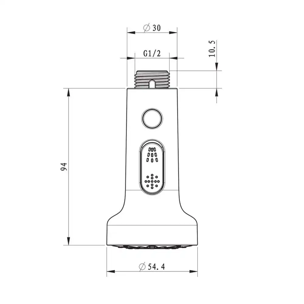

1*Pull Out Spray Head Replace Universal Kitchen Sink Basin Mixer Tap Quality