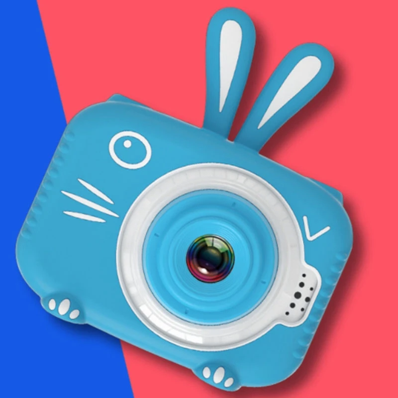 

Kids Digital Camera, Kids Video Camera Recorder Shockproof Cameras HD 2 Inch IPS Sn Kids Mini Camera with 32GB SD