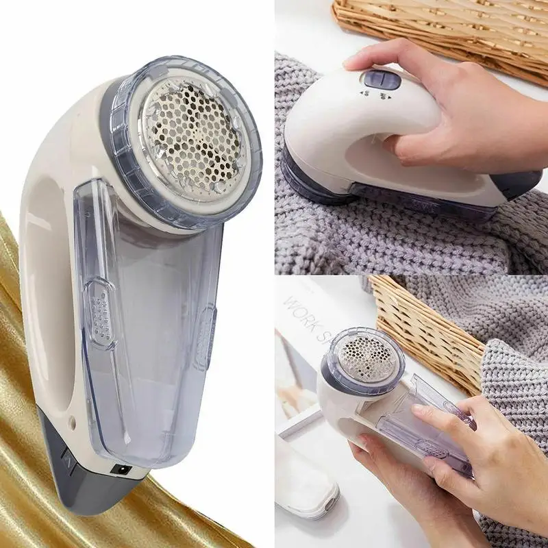

1PCS Electric Clothes Lint Removers Fuzz Pills Shaver Pellet Cut Sweaters Clothing Carpets Lint Curtains Pellet Machine Lin I5G2