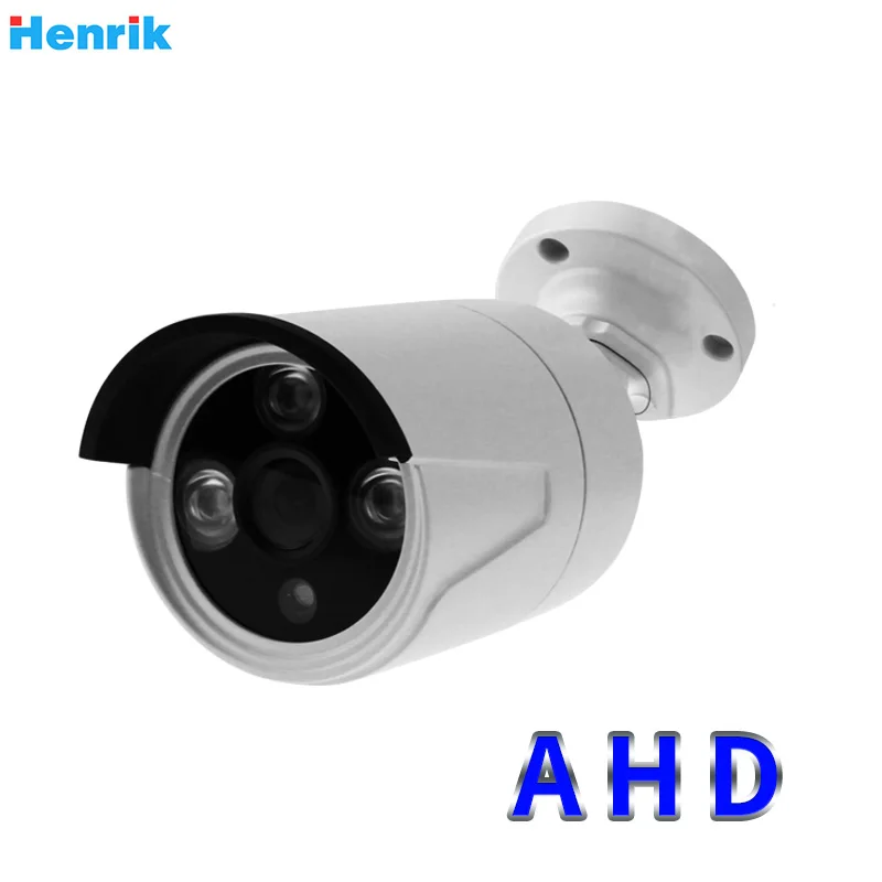 CMOS 2MP AHD камера HD 720P 1080P наружная водонепроницаемая IP66 цилиндрическая 3Pcs Array IR LEDs CCTV