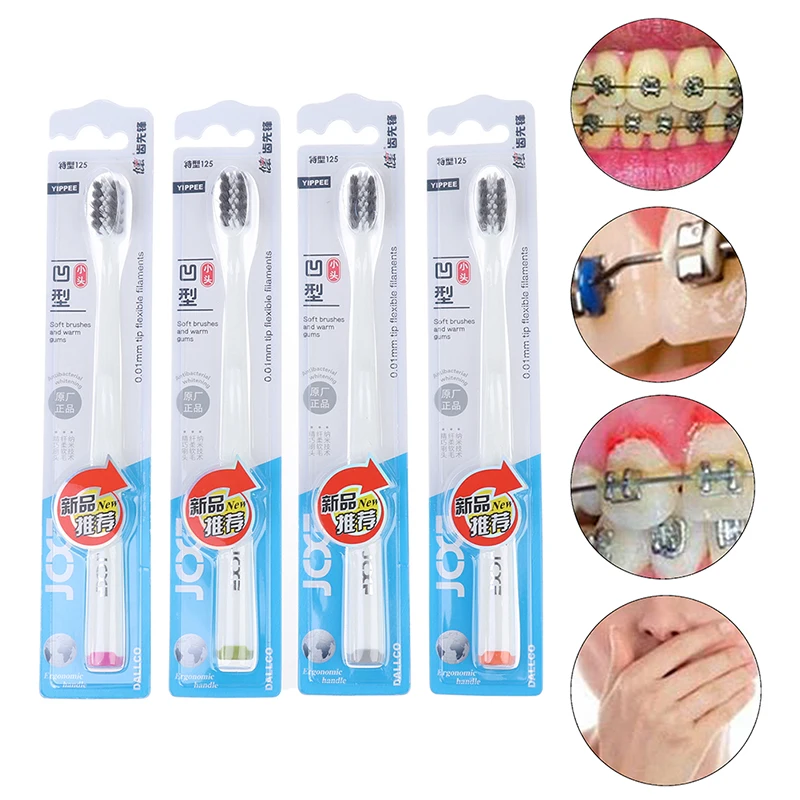 

Adult Orthodontic Braces Cleaning Toothbrushe U-shaped Bristle Oral Hygiene Care